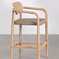 Taburete alto Nivena en madera - Miniatura 2