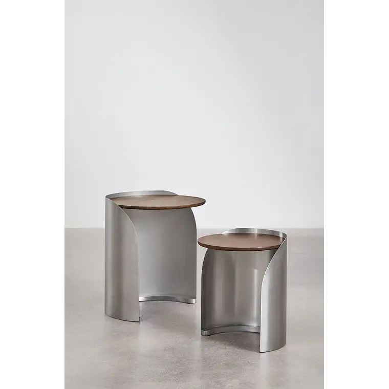 Velador Isela en madera de mango 4