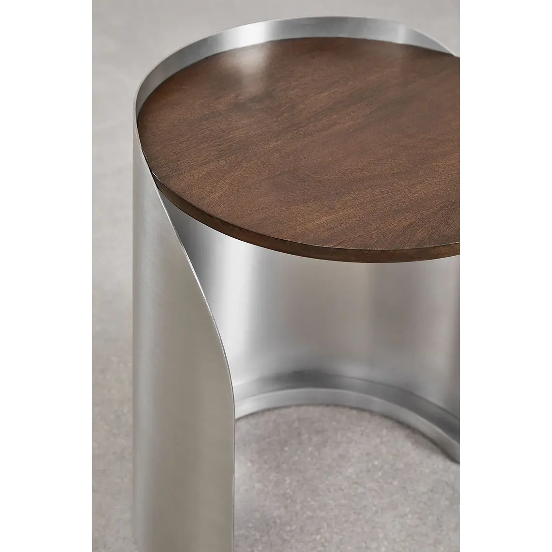 Velador Isela en madera de mango 8