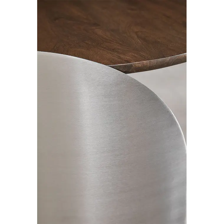 Velador Isela en madera de mango 9