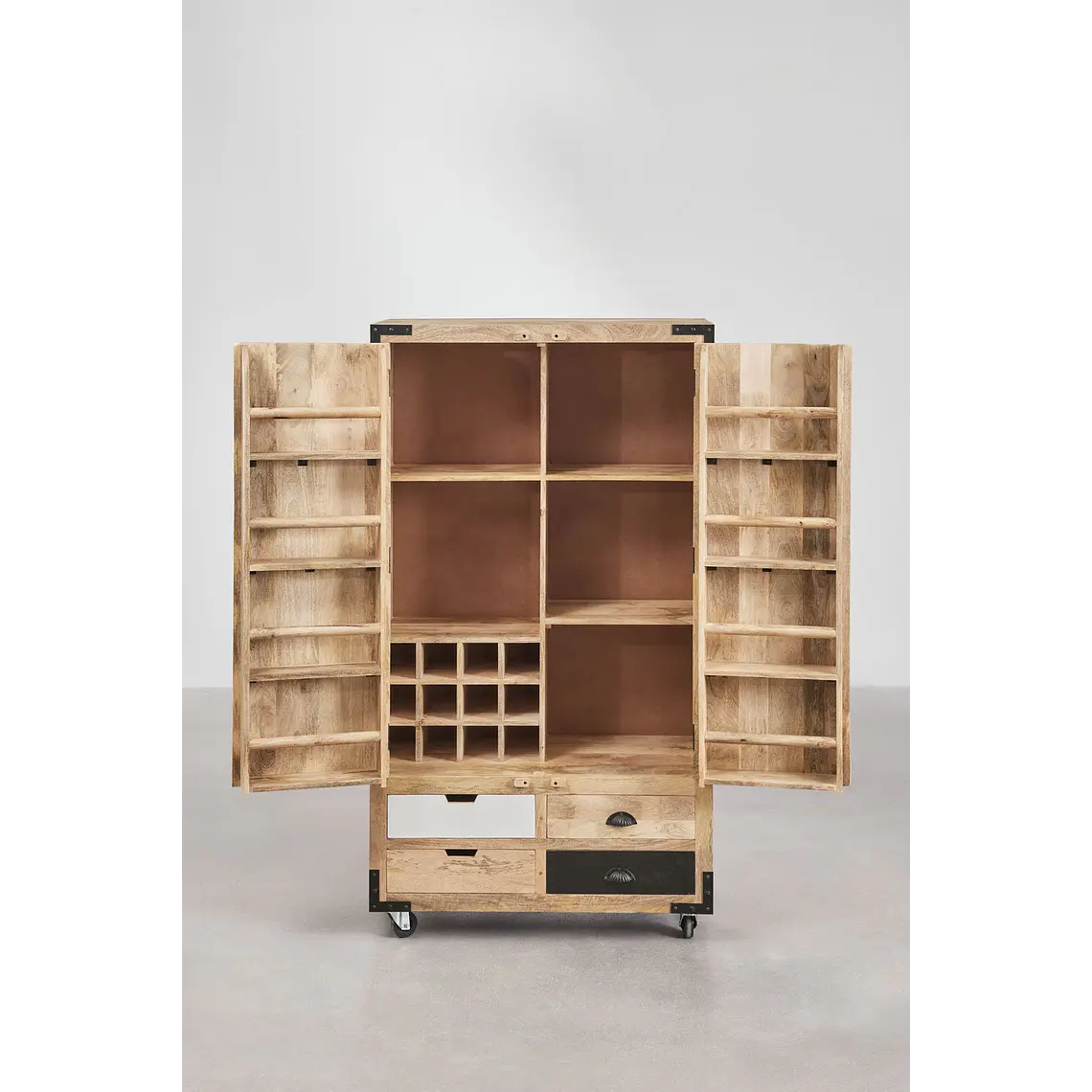 Vitrina Kaelien en madera 6