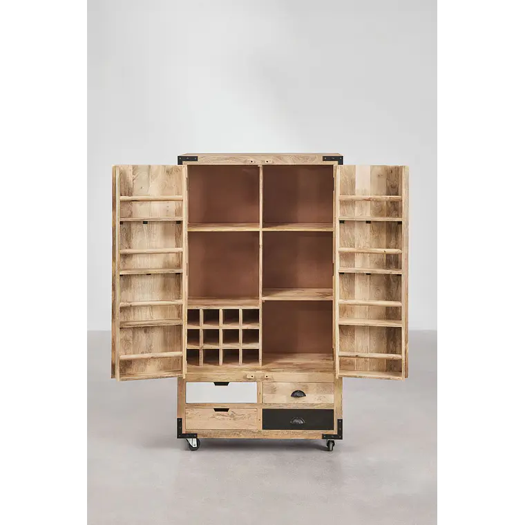 Vitrina Kaelien en madera 6