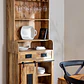 Vitrina Nivien en madera de mango - Miniatura 1