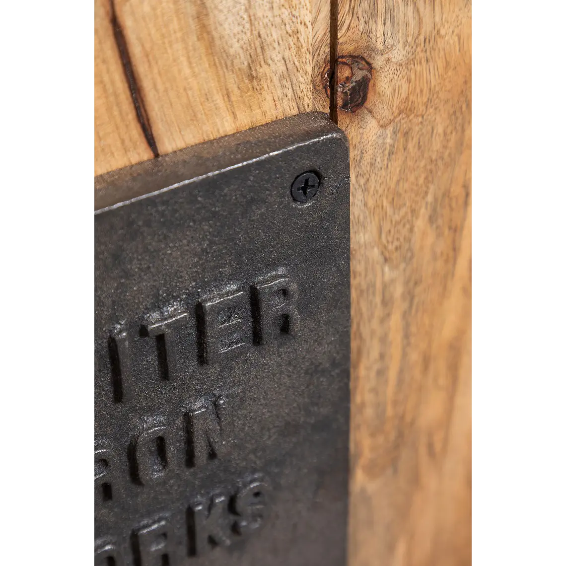 Vitrina Nivien en madera de mango 7