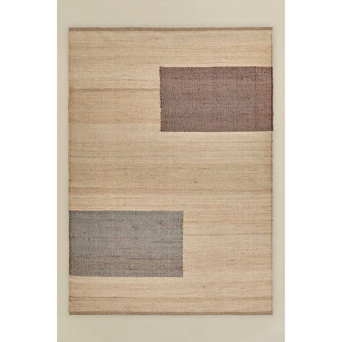 Alfombra de exterior rectangular en yute y algodón Fiorena 6