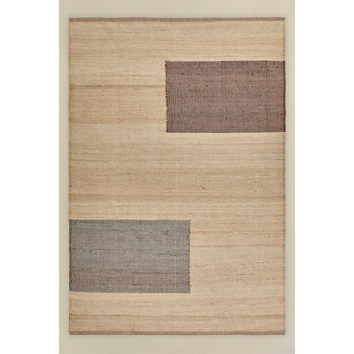 Alfombra de exterior rectangular en yute y algodón Fiorena 7