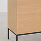 Aparador Aelira en madera de roble - Miniatura 8