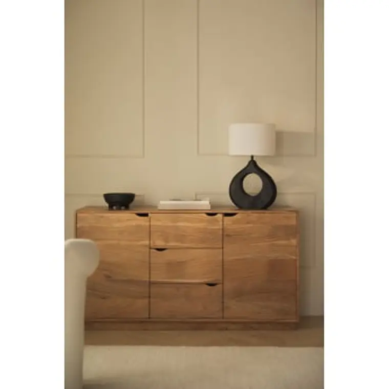 Aparador Oriora en madera de acacia 11