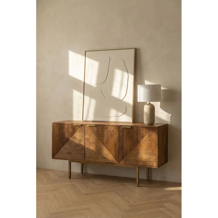 Aparador Ulenia en madera de mango 1