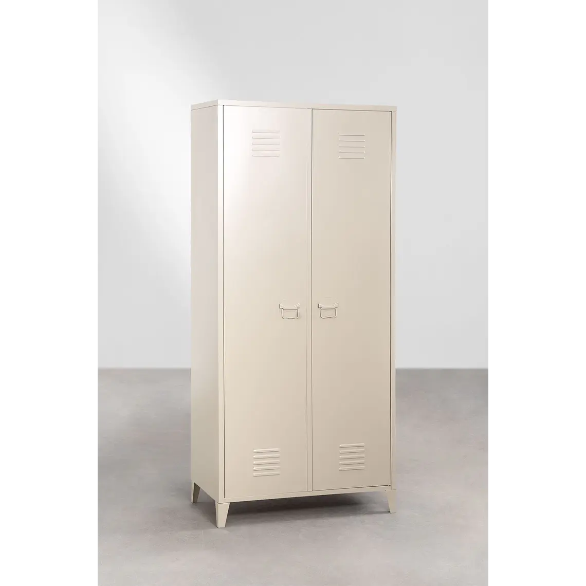 Armario taquilla de 2 puertas en acero 3