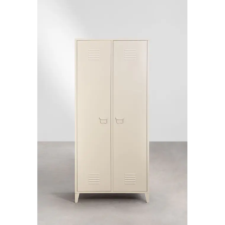 Armario taquilla de 2 puertas en acero 5