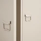 Armario taquilla de 2 puertas en acero - Miniatura 6