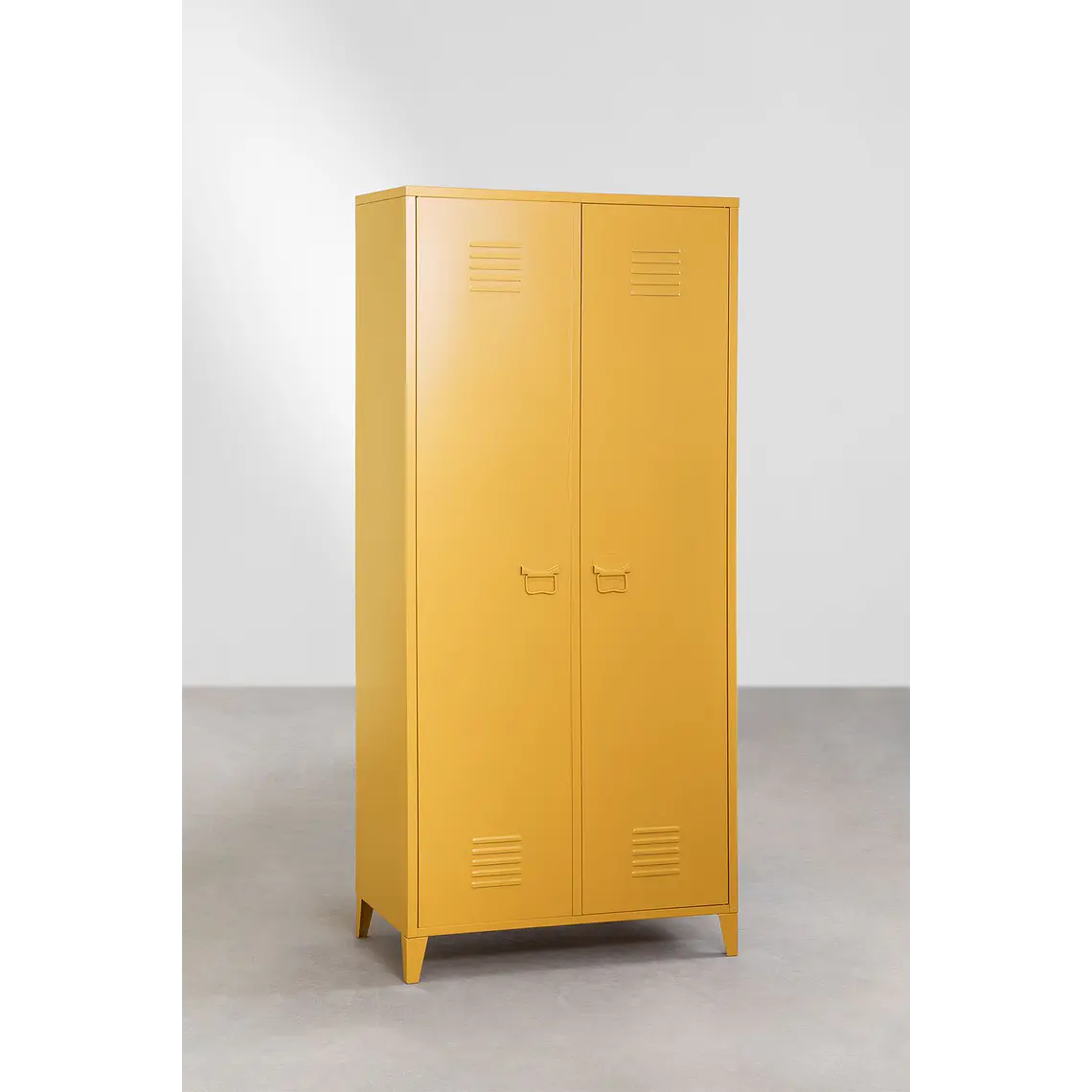 Armario taquilla de 2 puertas en acero 11