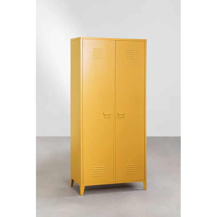 Armario taquilla de 2 puertas en acero 11