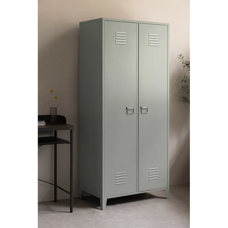Armario taquilla de 2 puertas en acero 13