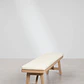Banco de jardín 190 cm en madera de acacia Doreva - Miniatura 4