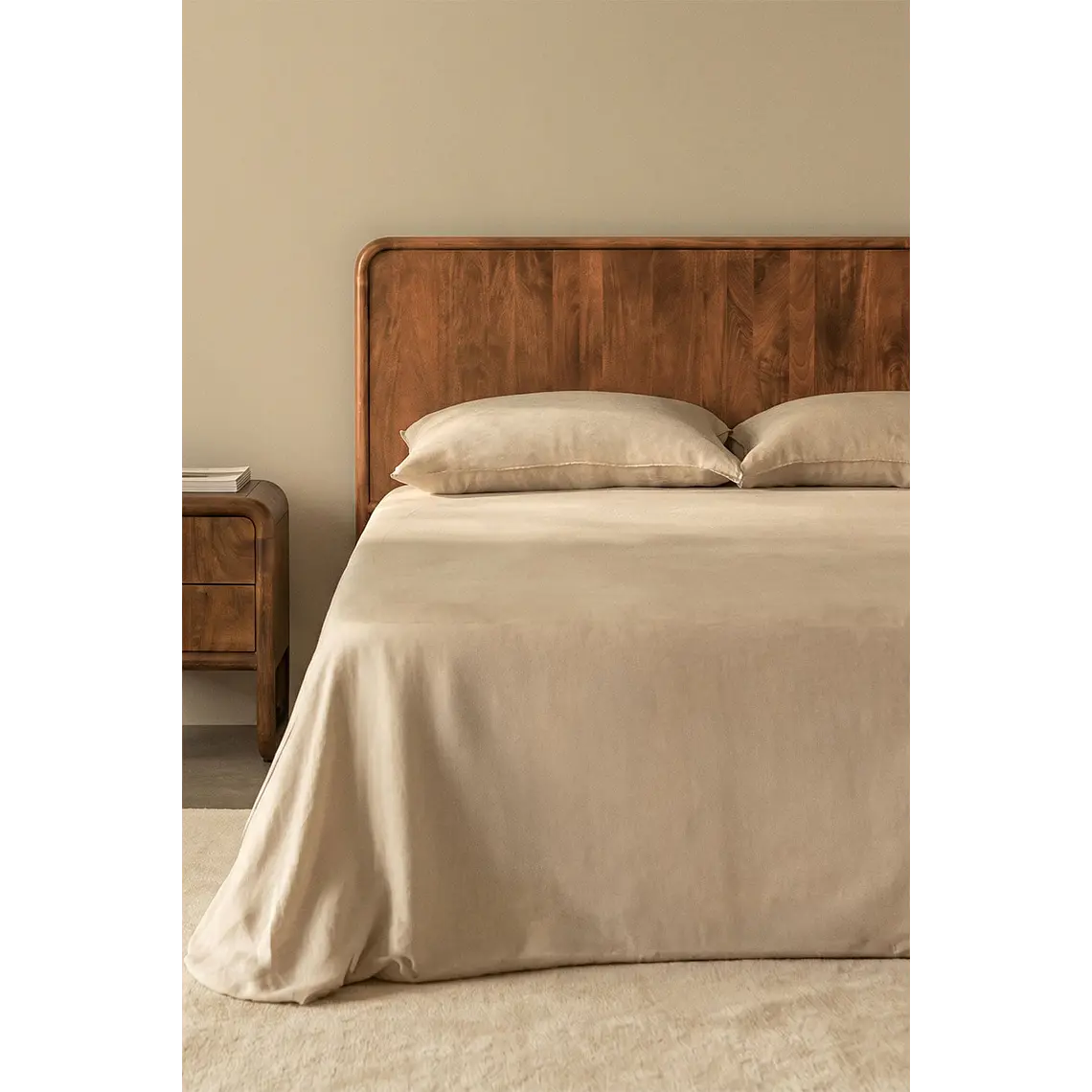 Cabecero Elion en madera de mango 1