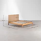Cama Evara en madera - Miniatura 8
