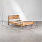 Cama Kalen en madera - Miniatura 9