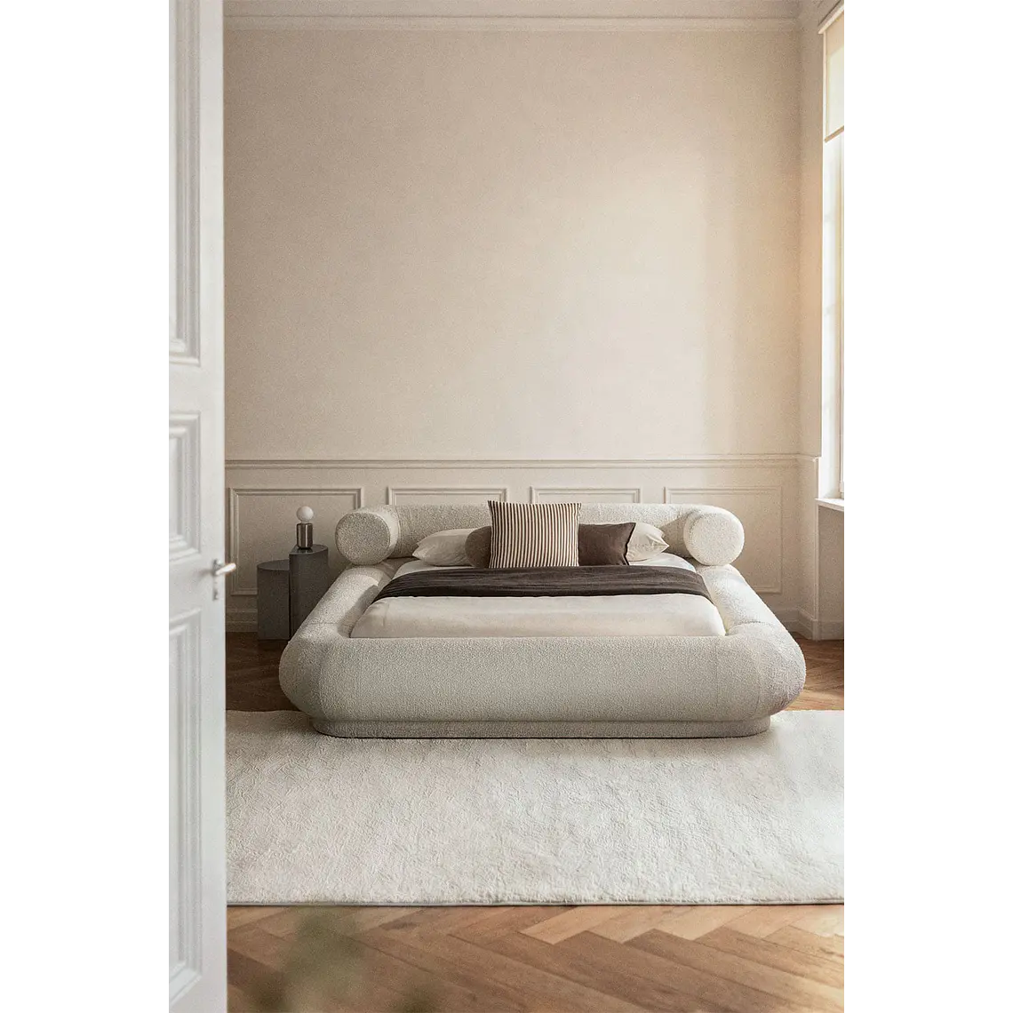 Cama Noira en bouclé 12
