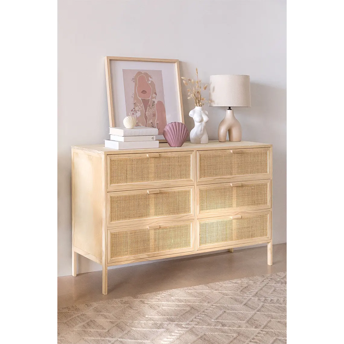 Cómoda Elaris 120x40 cm en madera 2