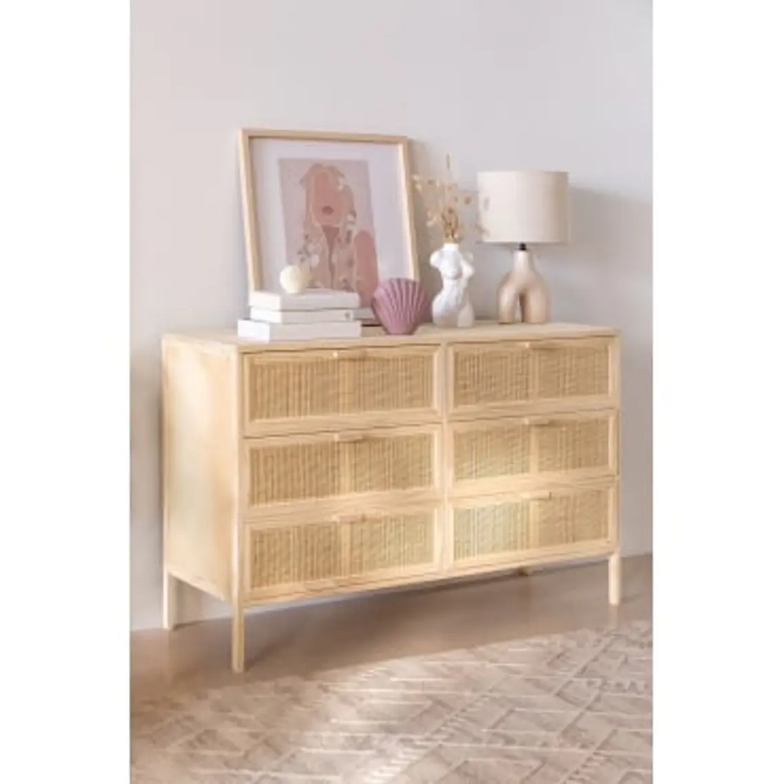 Cómoda Elaris 120x40 cm en madera 9