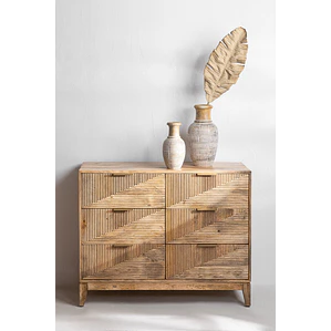 Cómoda Leris 110x40 cm en madera de mango