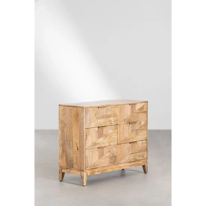 Cómoda Leris 110x40 cm en madera de mango