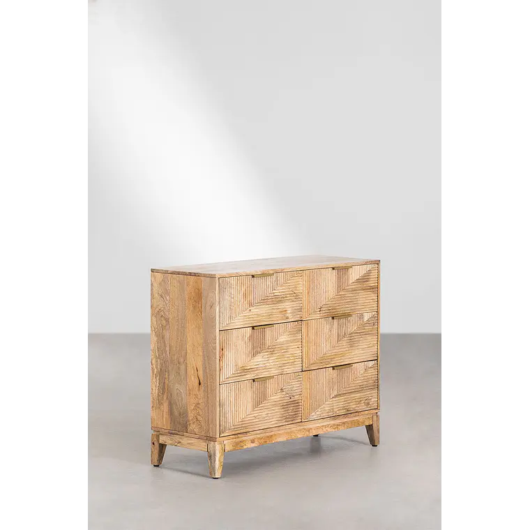 Cómoda Leris 110x40 cm en madera de mango 2