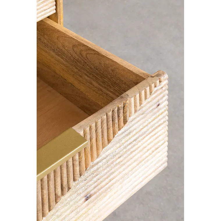 Cómoda Leris 110x40 cm en madera de mango 4
