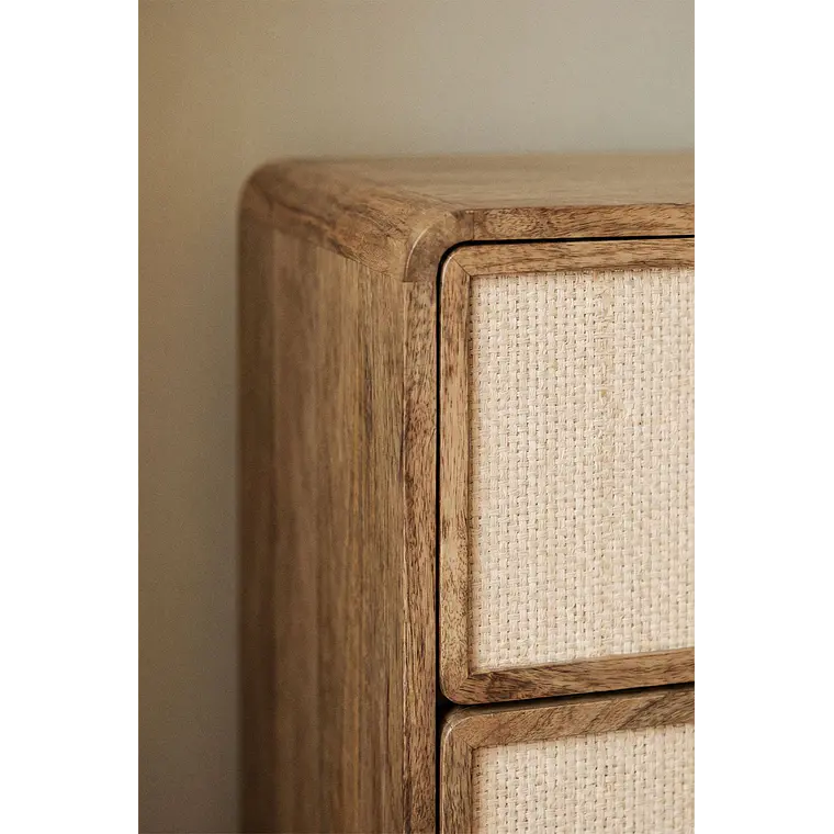 Cómoda Lumen 80x40 cm en madera de mango 3