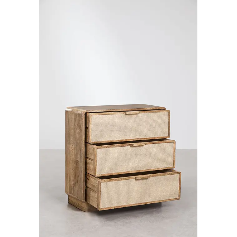 Cómoda Lumen 80x40 cm en madera de mango 5