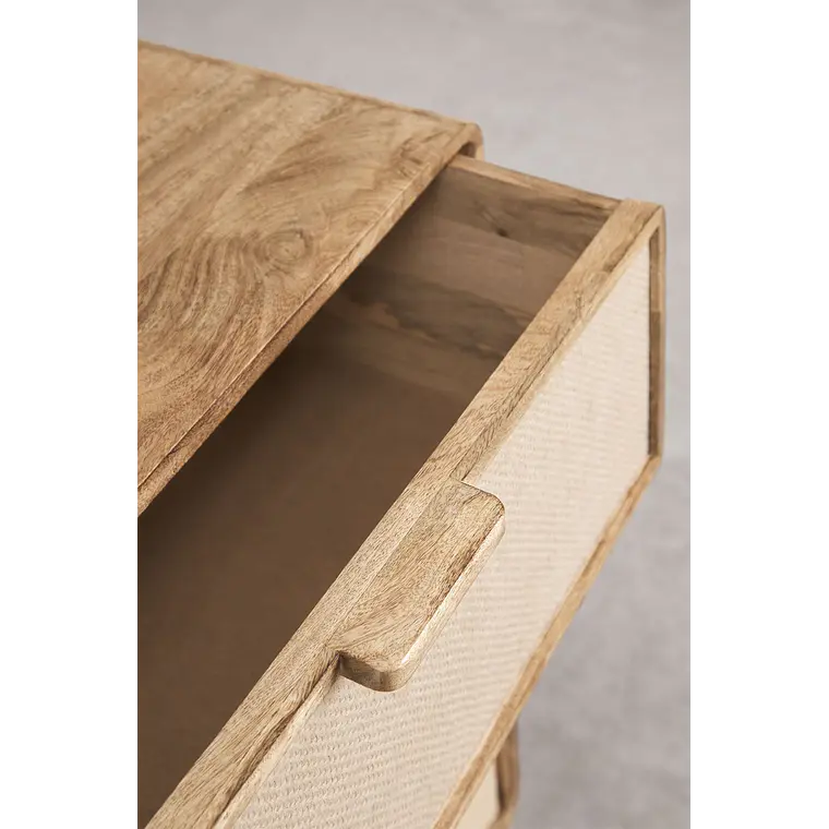 Cómoda Lumen 80x40 cm en madera de mango 8