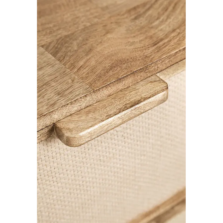 Cómoda Lumen 80x40 cm en madera de mango 10
