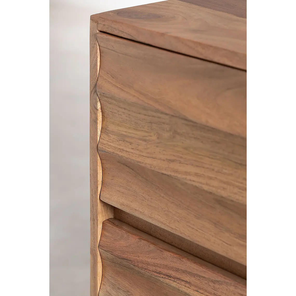 Cómoda Naela 110x40 cm en madera de acacia 6