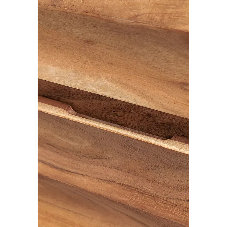 Cómoda Naela 110x40 cm en madera de acacia 7