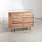 Cómoda Naela 110x40 cm en madera de acacia - Miniatura 9