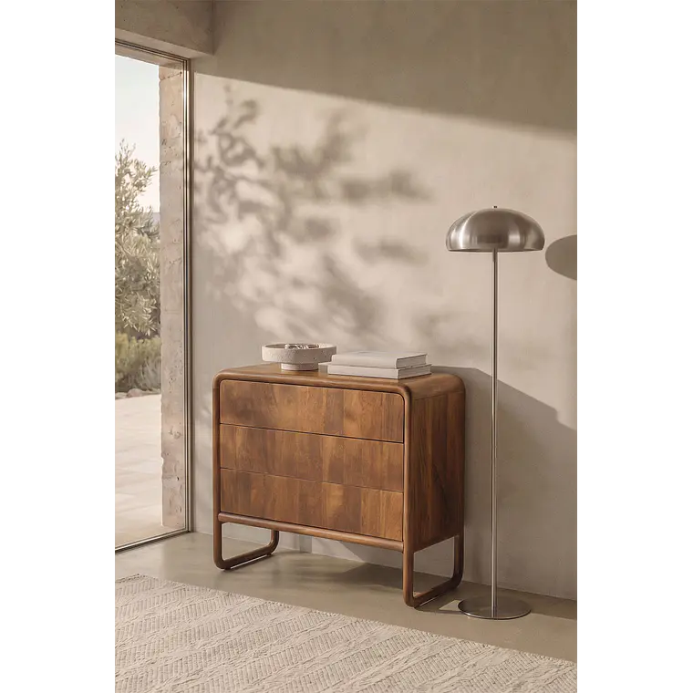 Cómoda Olira 90x40 cm en madera de mango 13