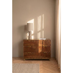 Cómoda Saren 110x40 cm en madera de mango