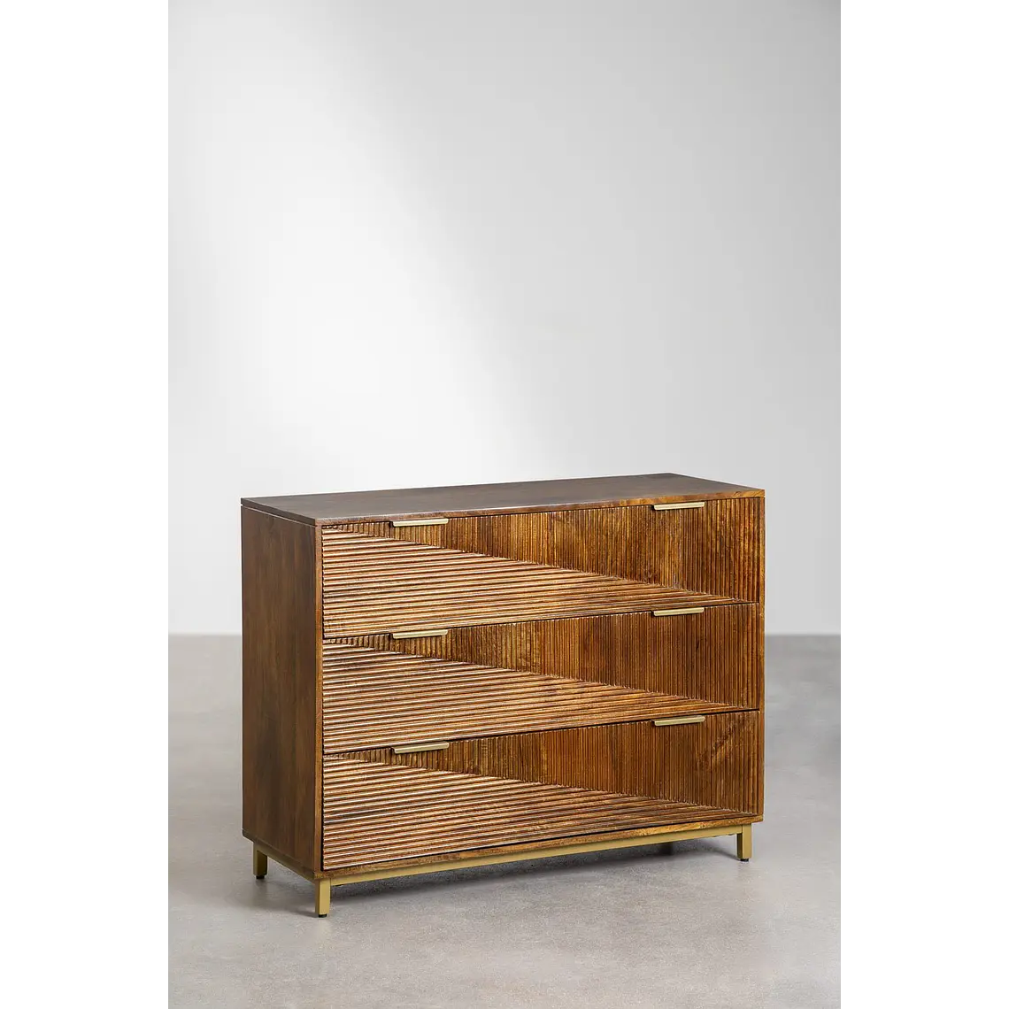 Cómoda Saren 110x40 cm en madera de mango 4