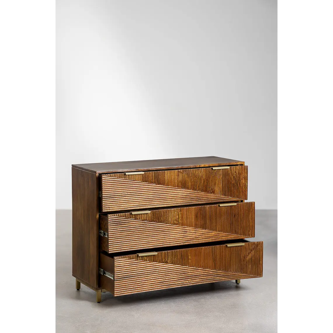 Cómoda Saren 110x40 cm en madera de mango 5