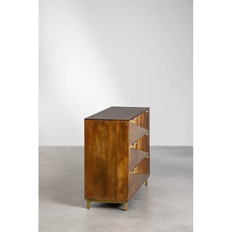Cómoda Saren 110x40 cm en madera de mango 6