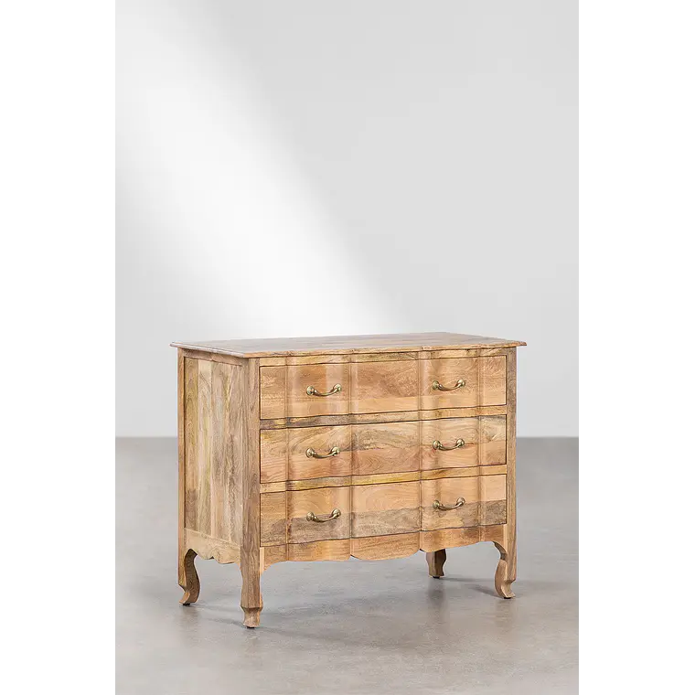 Cómoda Tavia 110x50 cm en madera de mango 3