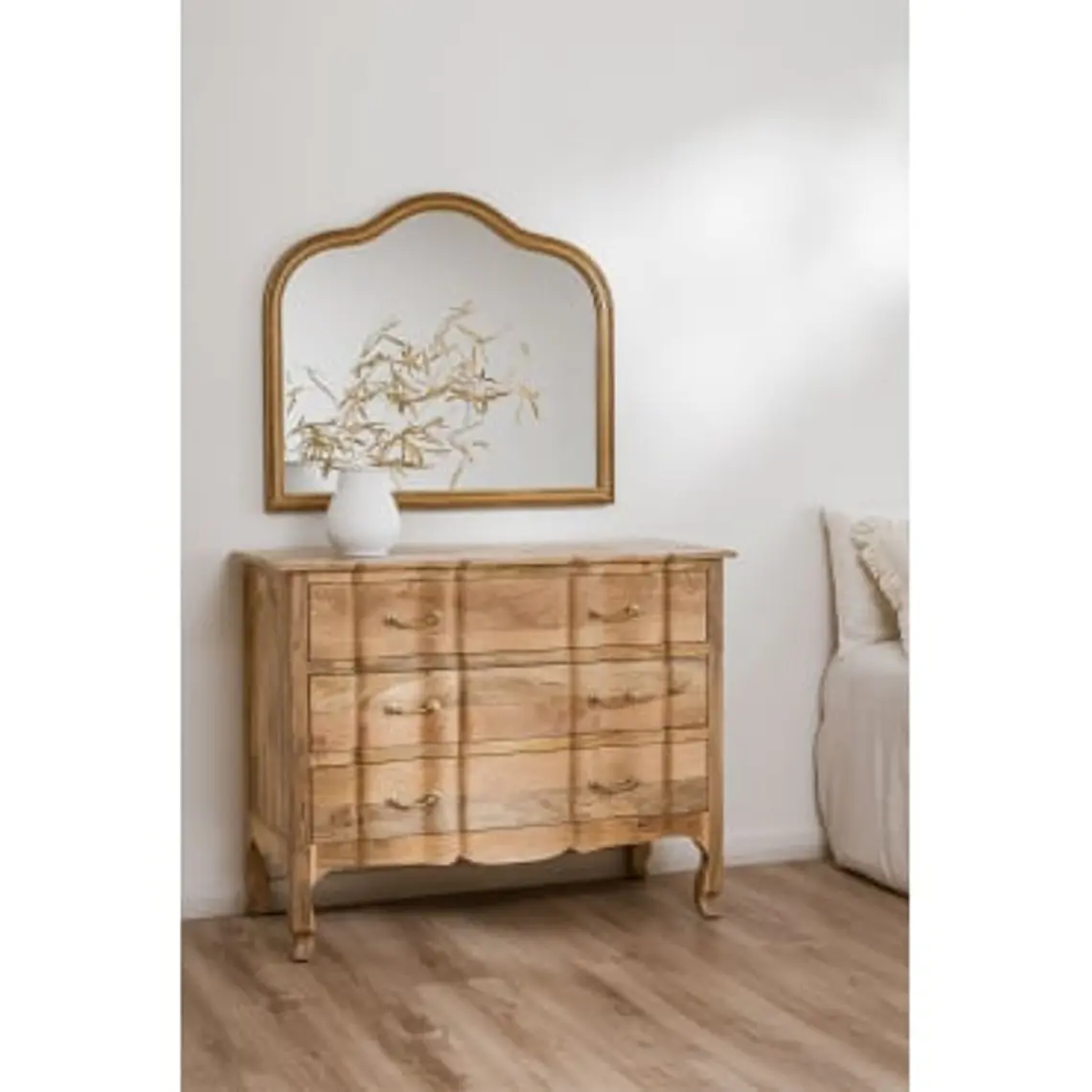 Cómoda Tavia 110x50 cm en madera de mango 10
