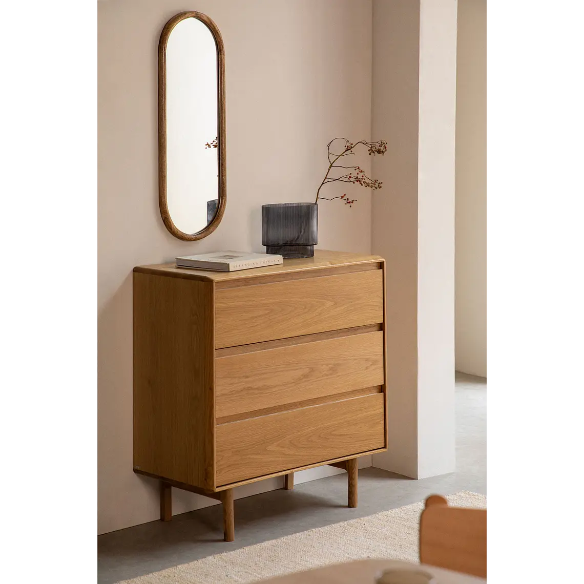 Cómoda Vesia 80x40 cm en madera 1