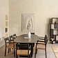 Conjunto de comedor Alvor en madera de mango - Miniatura 2