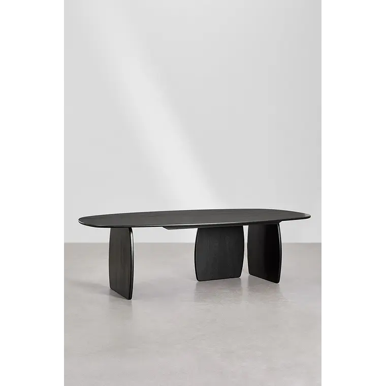 Conjunto de comedor Alvor en madera de mango 4