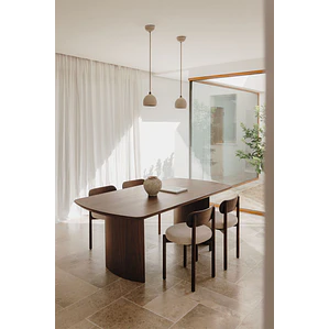 Conjunto de comedor Belen en madera de roble