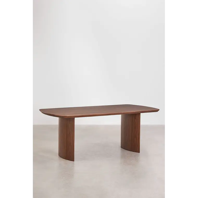 Conjunto de comedor Belen en madera de roble 4