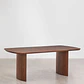 Conjunto de comedor Belen en madera de roble - Miniatura 4